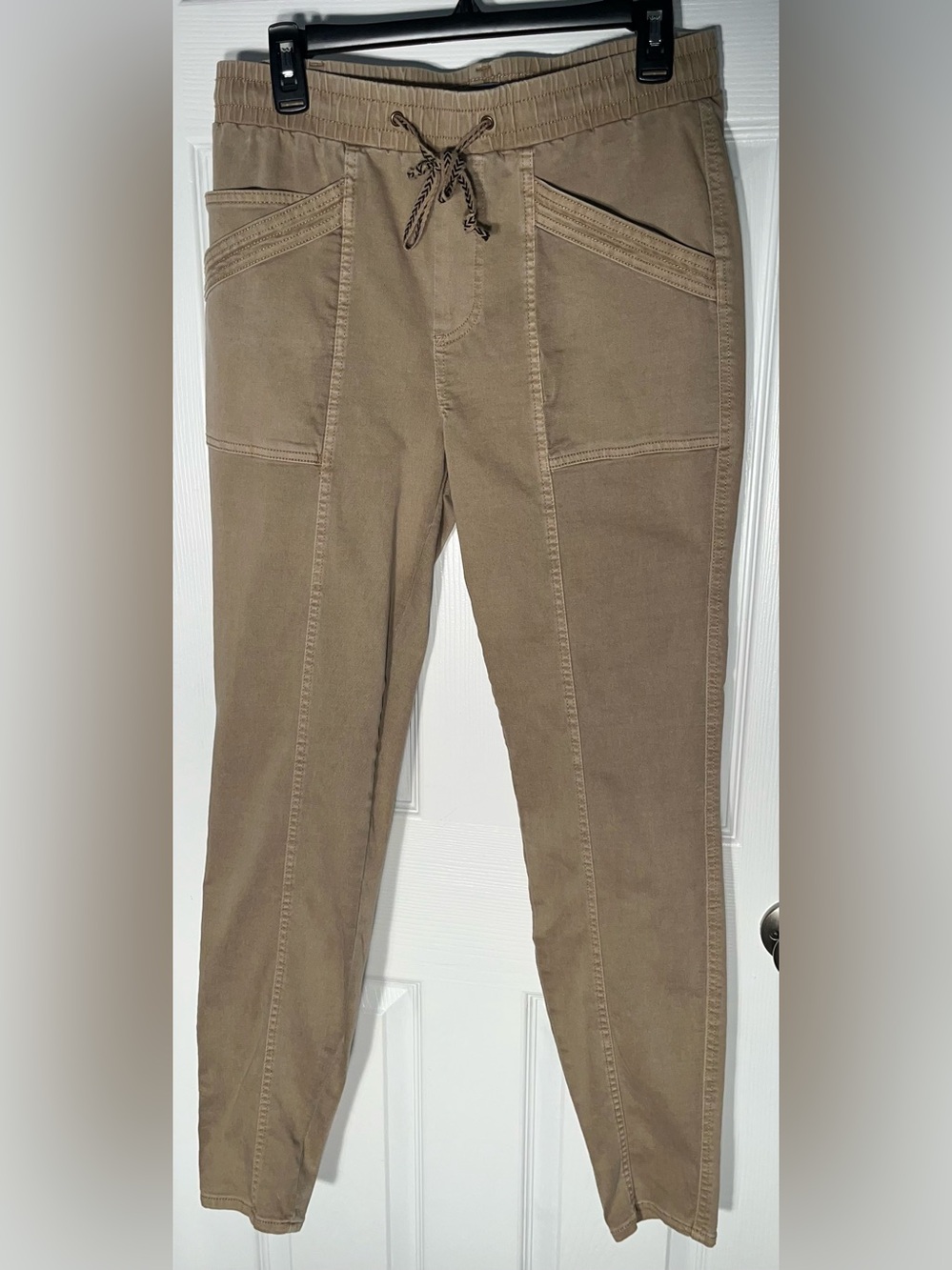 Women's Casual Drawstring Jogger Pants Size Medium M Cotton Blend